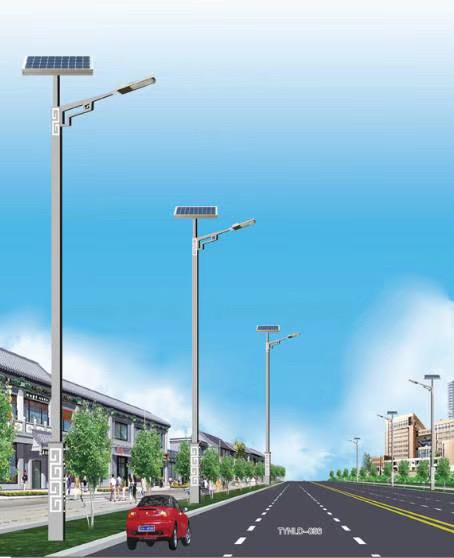 石家庄循环化工园区城乡建设太阳能路灯